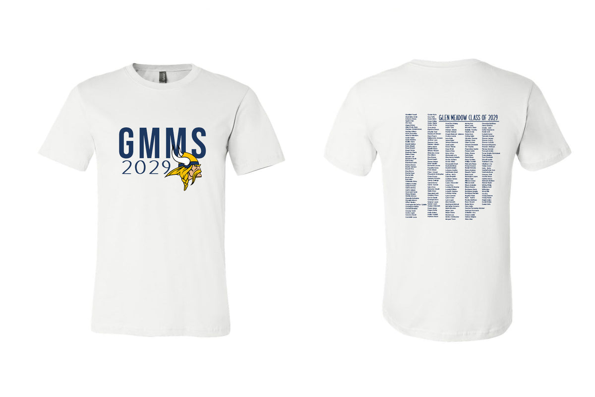 Glen Meadow Class of 2029 t-shirt