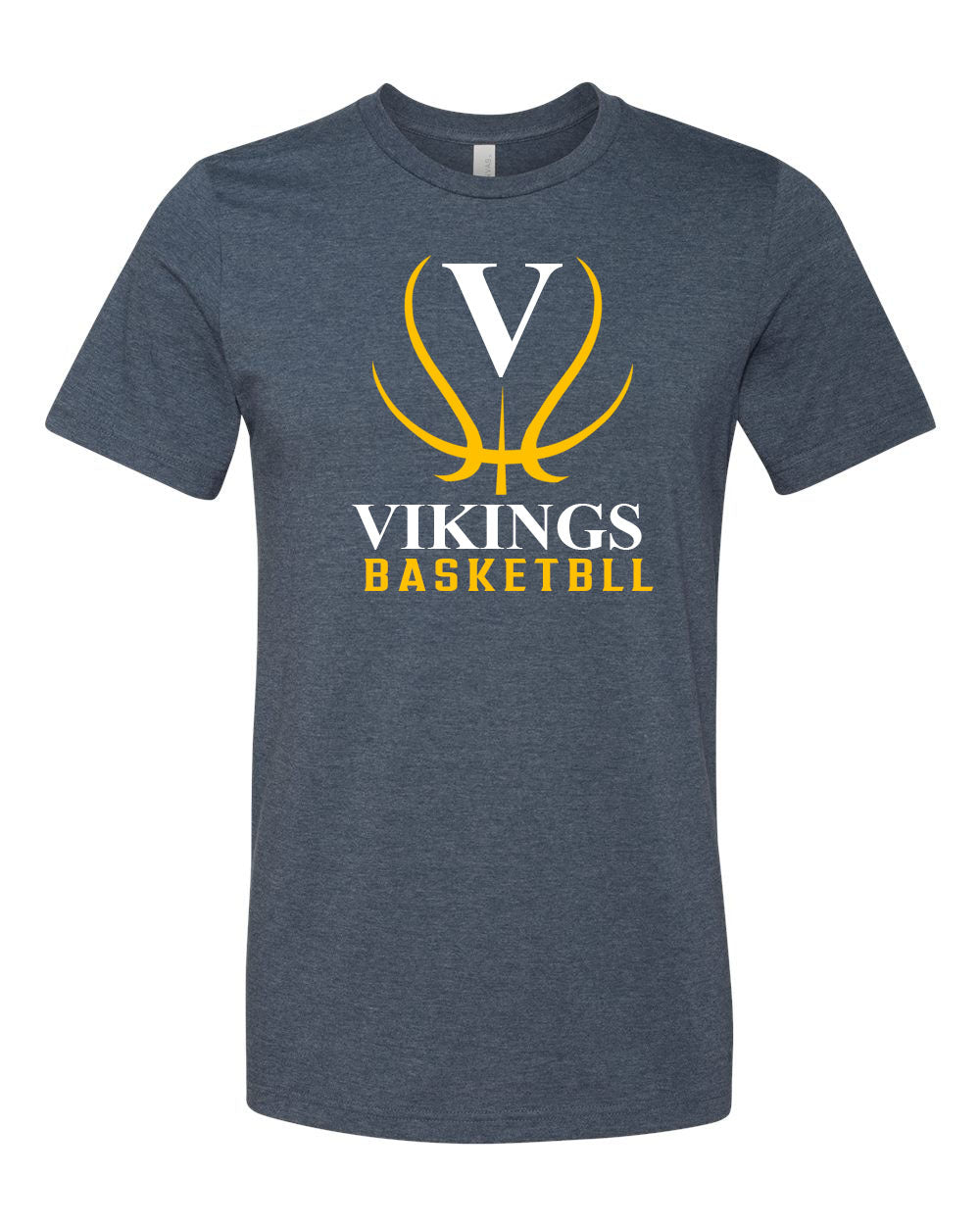 Vikings Basketball Design 3 T-Shirt