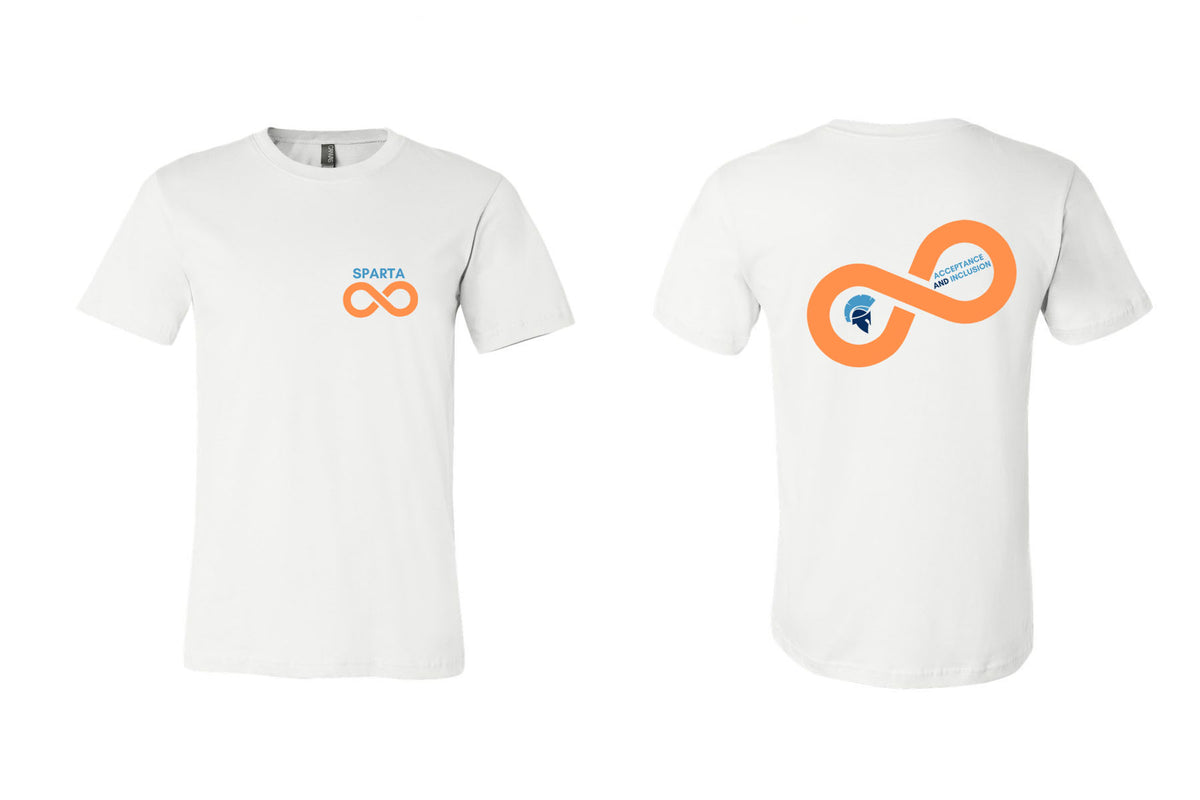 Sparta Autism Acceptance Design 2 T-shirt