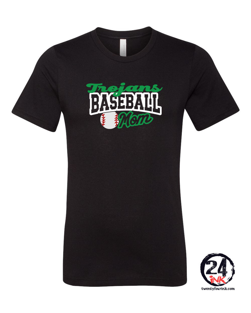 Trojans Baseball T-Shirt Design 1