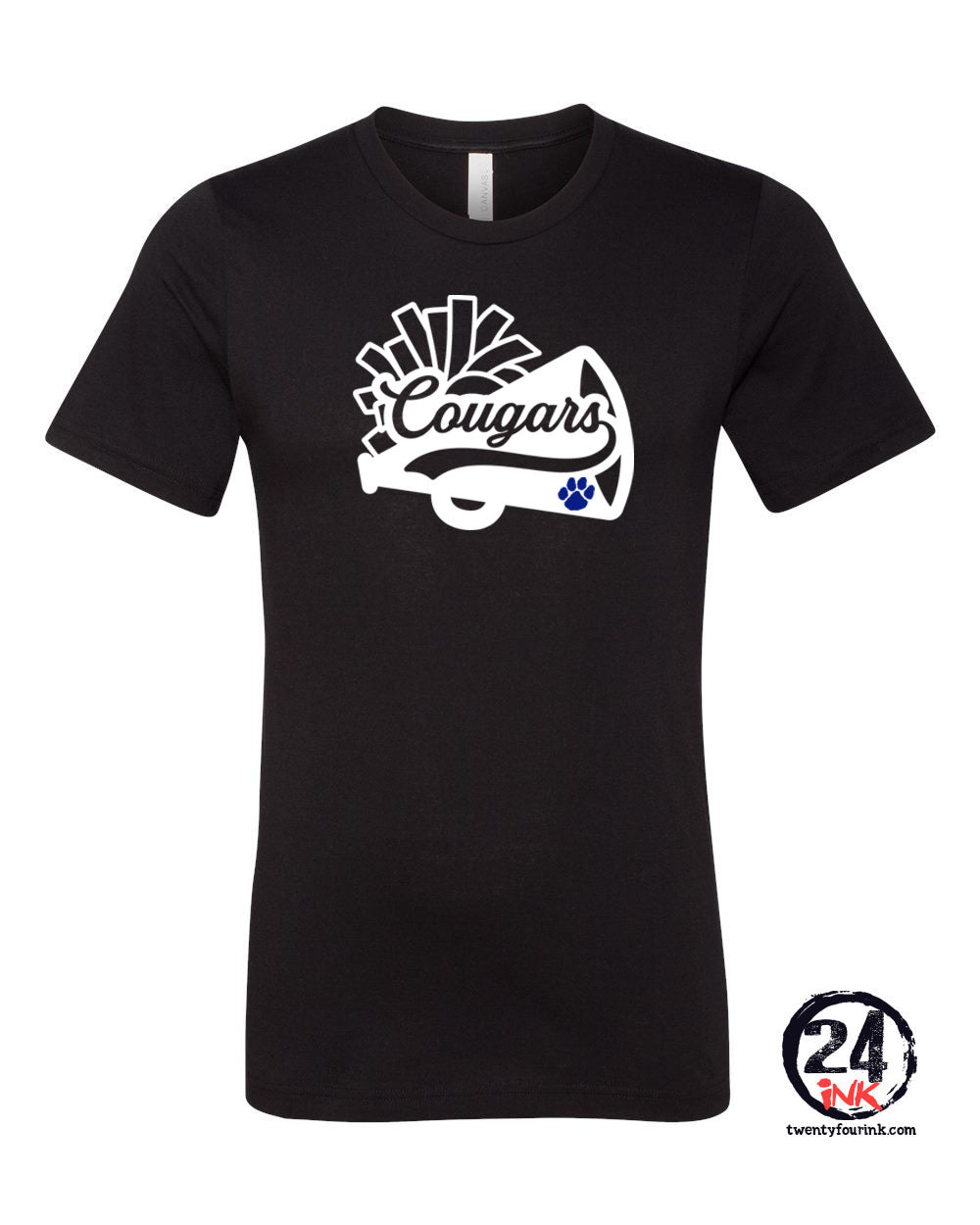 Cougars Cheer T-Shirt Design 1