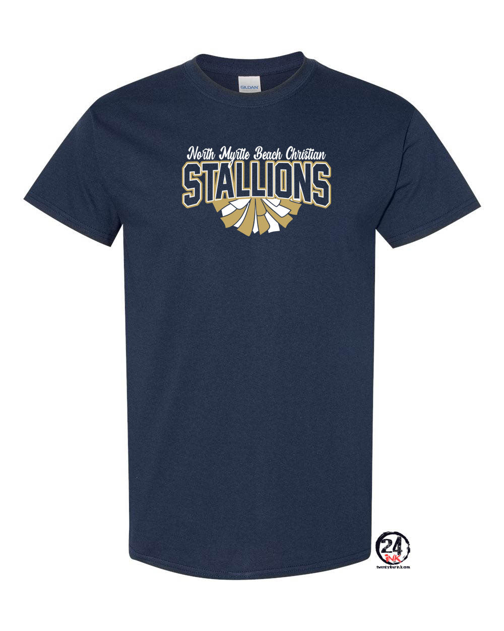 NMB Christian School Cheer T-Shirt Design 1