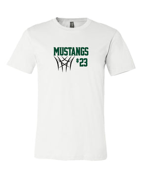 Mustangs Basketball Design 8 T-Shirt