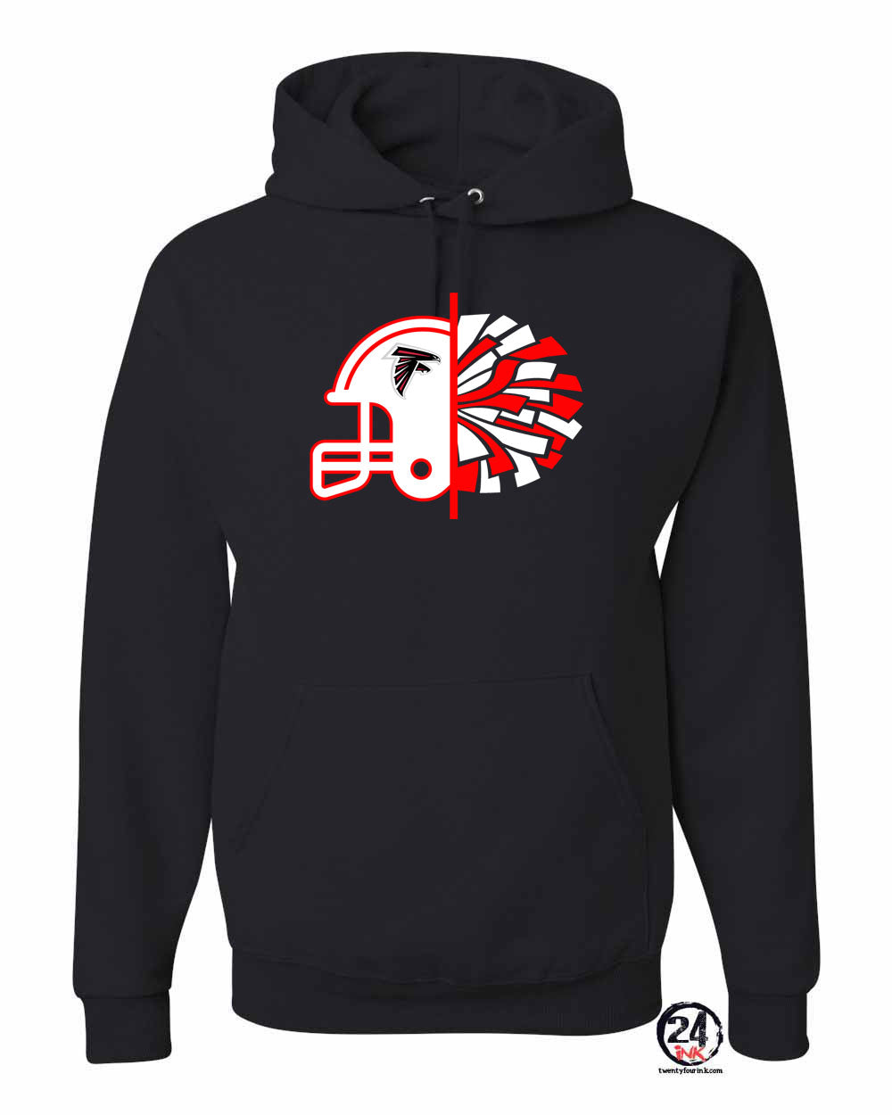 Falcons Cheer Hooded Sweatshirt Design 6
