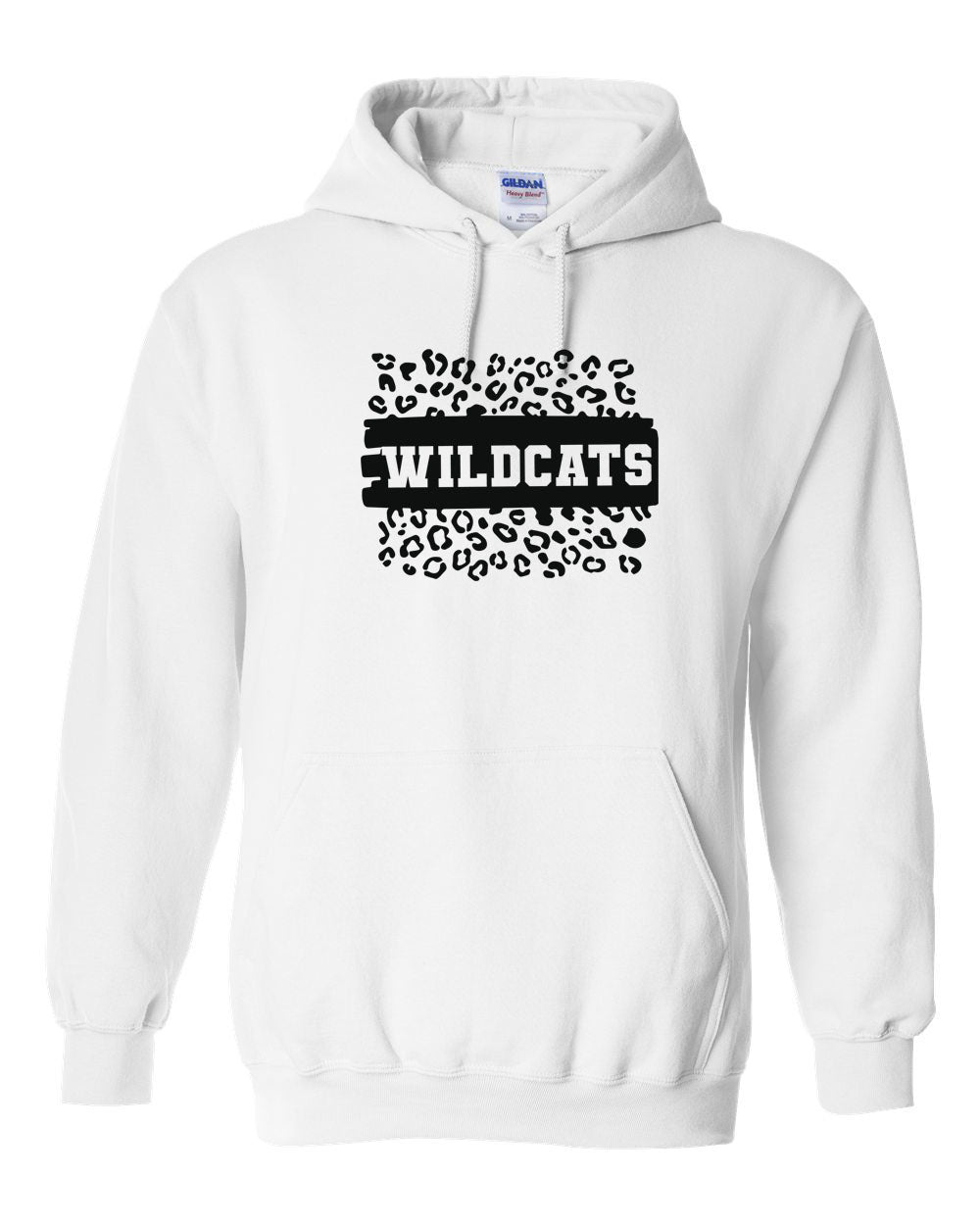 Wildcats Spiritwear Hooded Sweatshirt Design 1