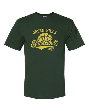 Green Hills Basketball Design 6 T-Shirt