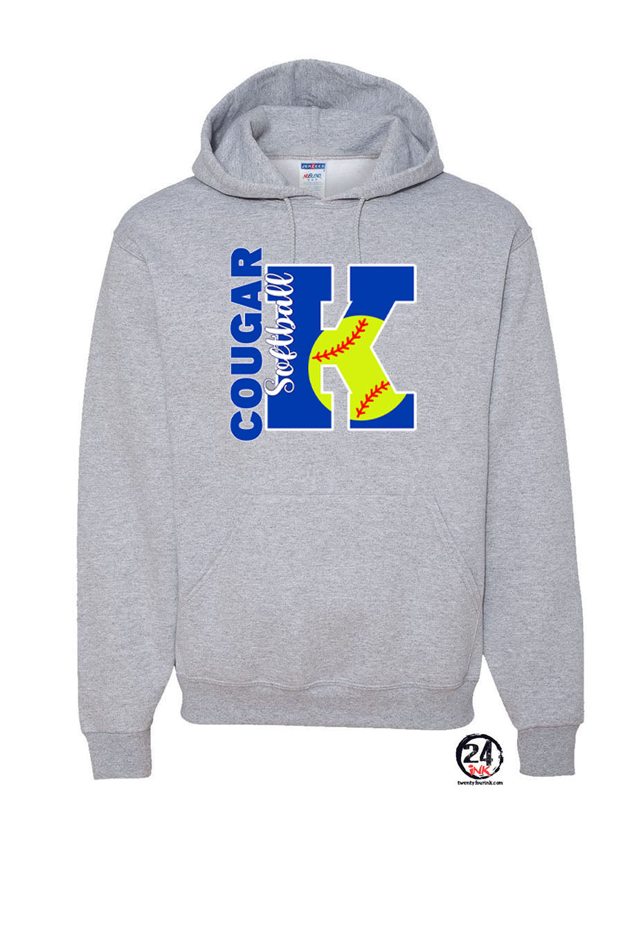 Kittatinny Softball  Design 5 Hooded Sweatshirt