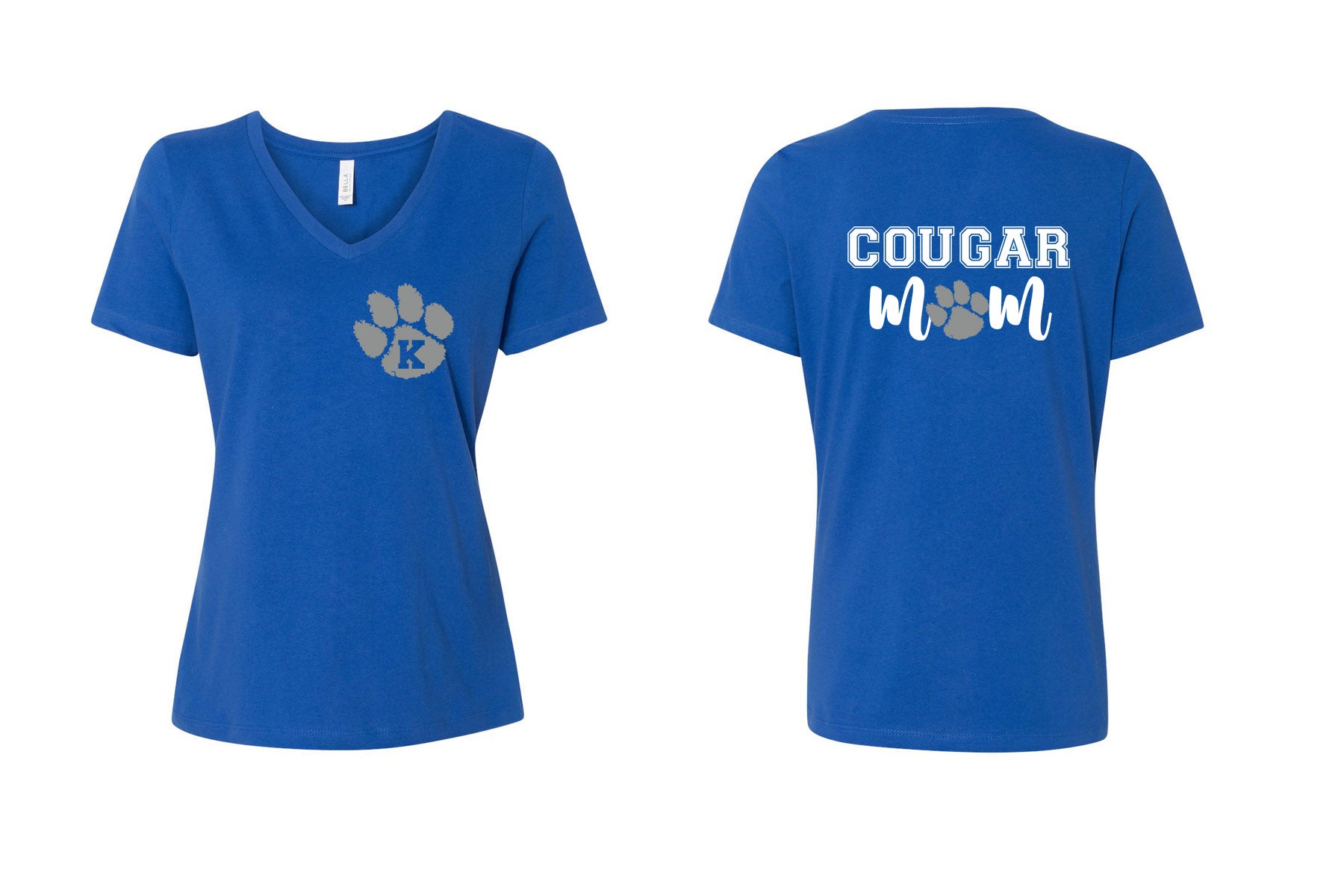 KHS Cheer V-neck T-Shirt Design 7