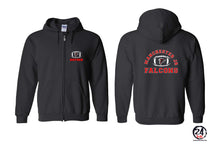 Falcons Football Zip up Sweatshirt Design 1