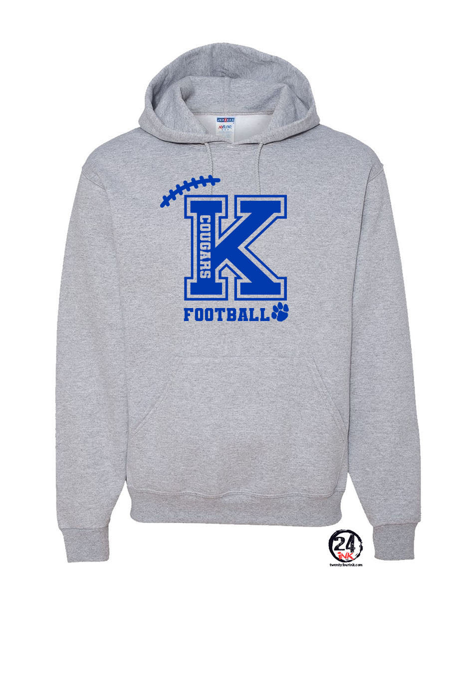 Cougars Football Hooded Sweatshirt Design 17