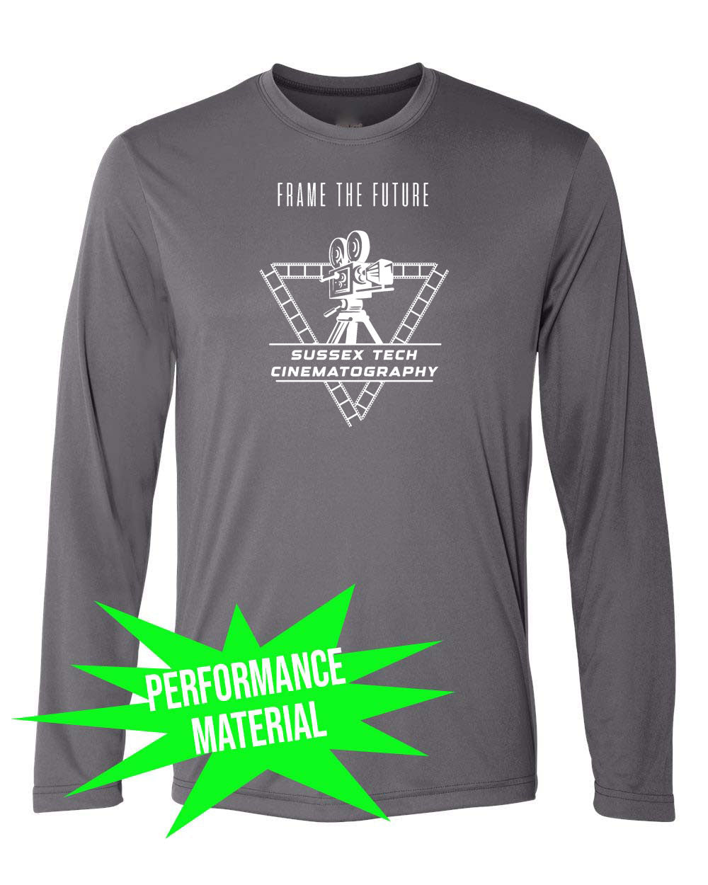 Sussex tech Film Performance Material Long Sleeve Shirt Design 2