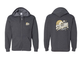 NMB Christian School Spiritwear design 2 Zip up Sweatshirt