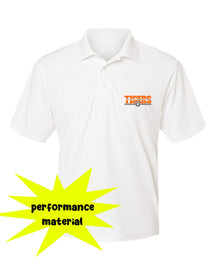 Tigers Performance Material Polo T-Shirt Design 16