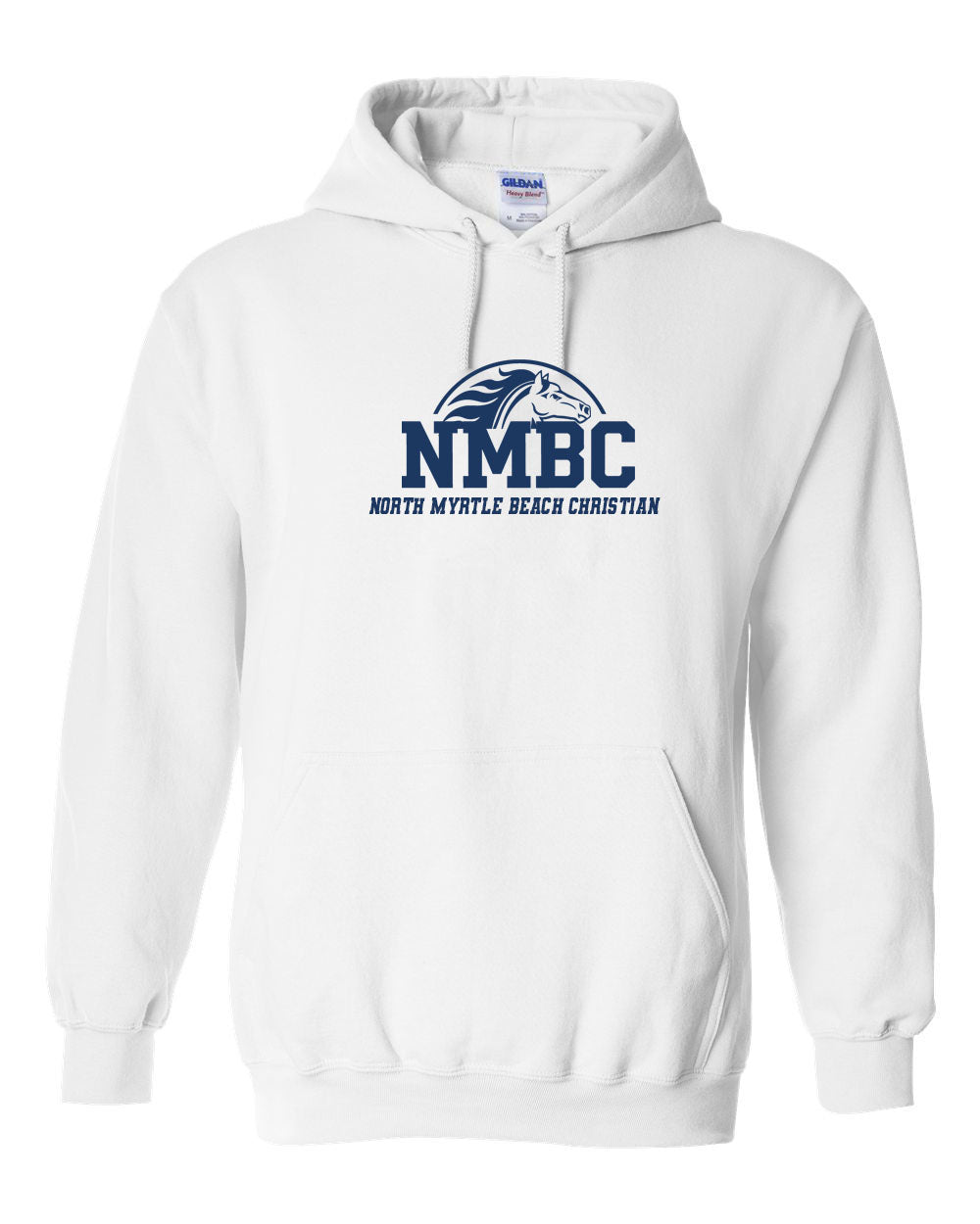 NMB Christian School Spiritwear Hooded Sweatshirt Design 4