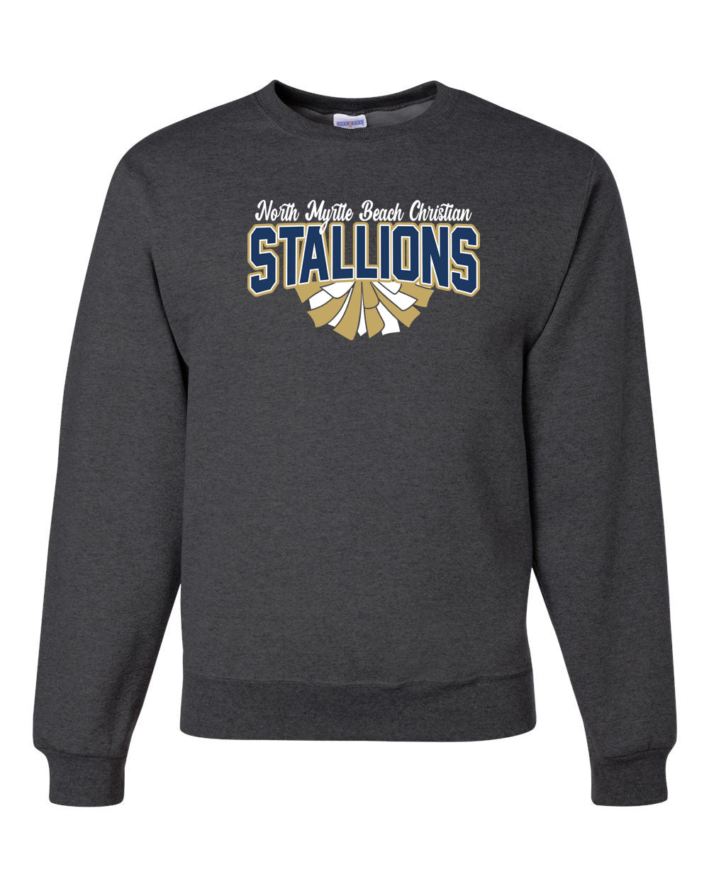 NMB Christian School Cheer Non Hooded Sweatshirt Design 1