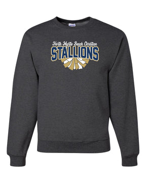 NMB Christian School Cheer Non Hooded Sweatshirt Design 1
