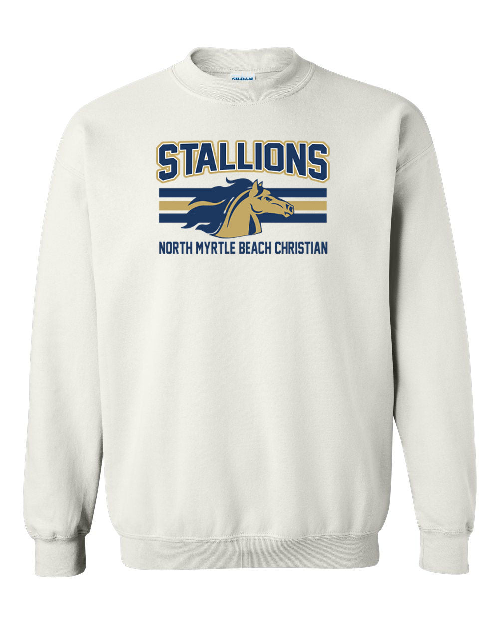 NMB Christian School Non Hooded Sweatshirt Design 1