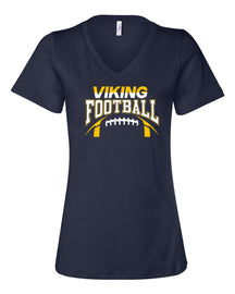 Vinkings Football Design 8 V-neck T-shirt