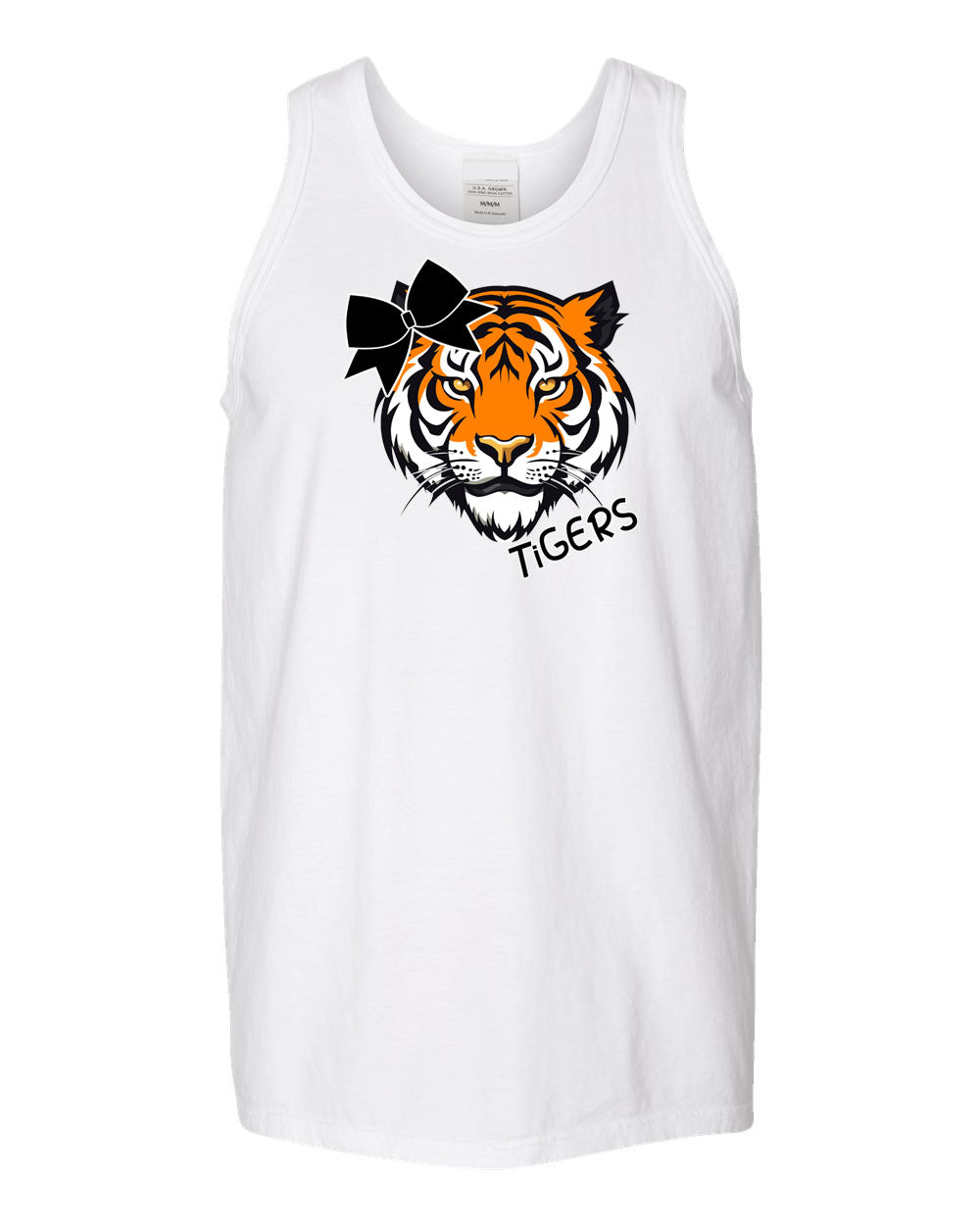 Tigers Cheer Muscle Tank Top Design 5