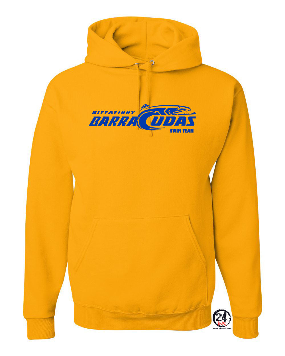 Barracudas Hooded Sweatshirt Design 1