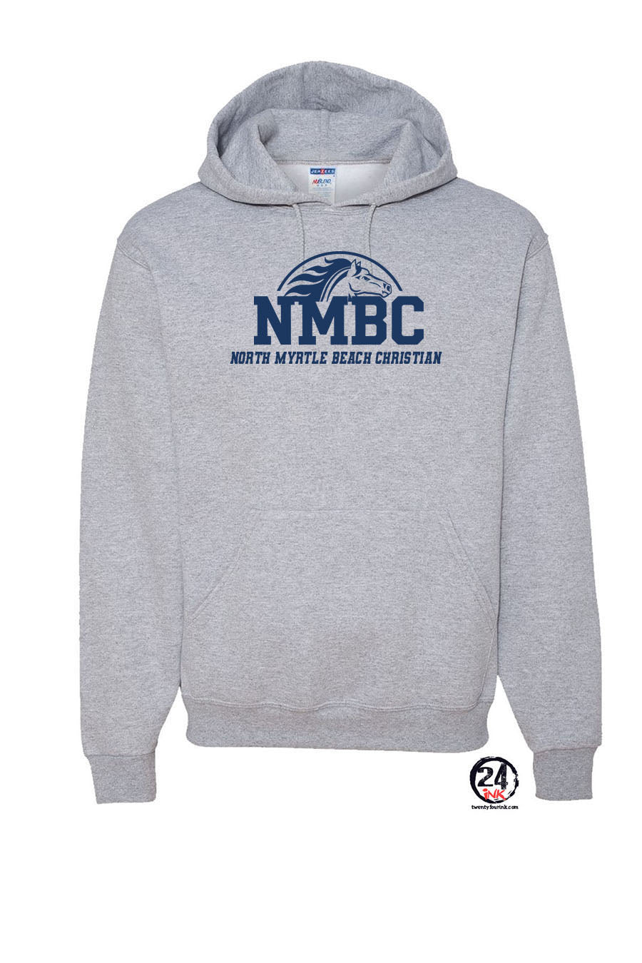 NMB Christian School Spiritwear Hooded Sweatshirt Design 4