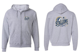 NMB Christian School Spiritwear design 2 Zip up Sweatshirt