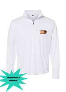 Tigers Quarter Zip Long Sleeve Design 19
