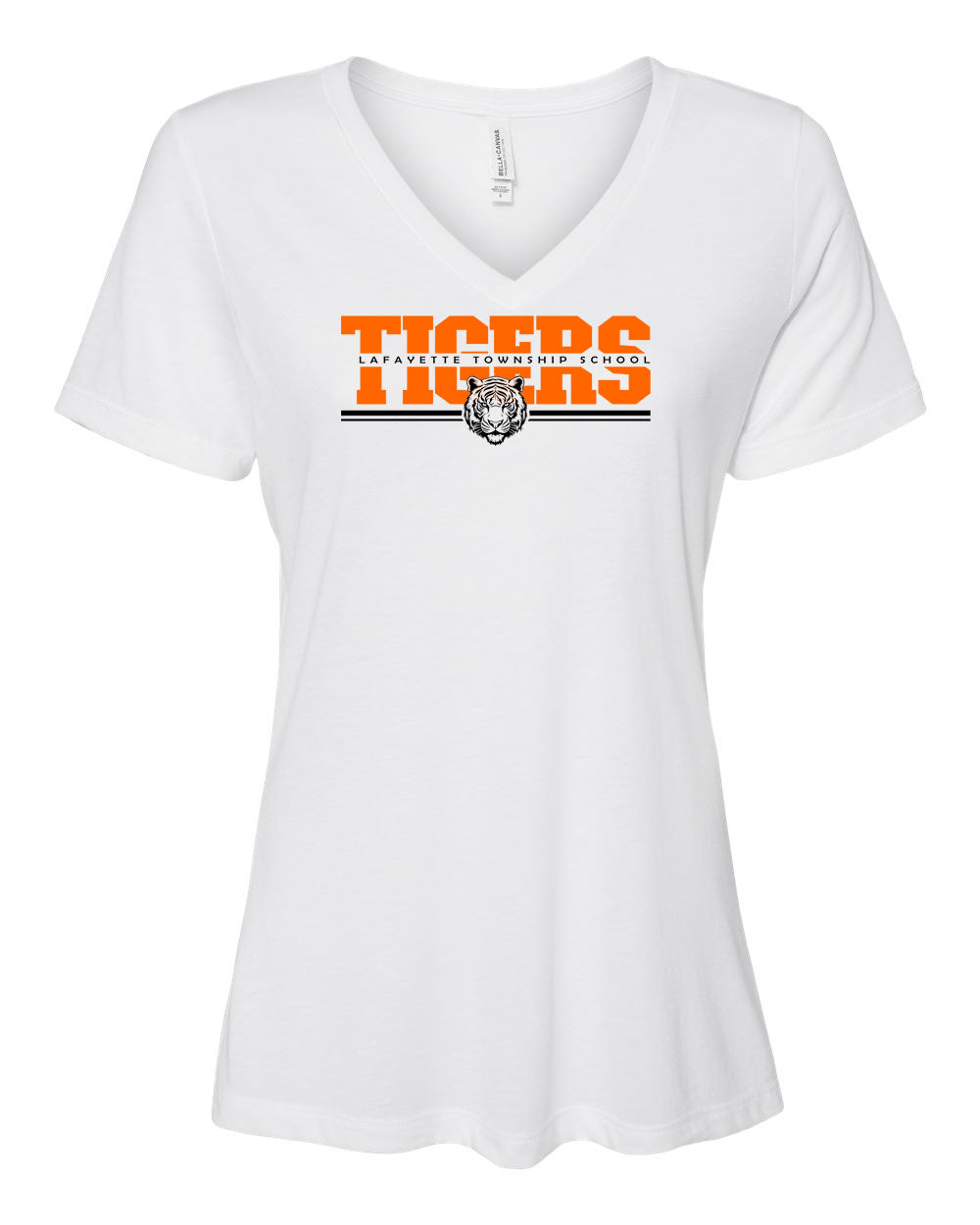 Tigers V-neck T-Shirt Design 16