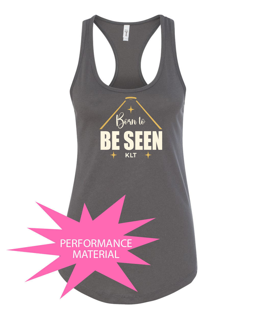 KLT Performance Racerback Tank Top Design 4