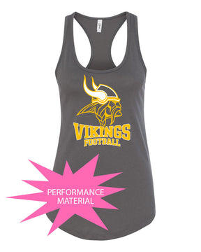 Vikings Football Design 5 Performance Racerback Tank Top