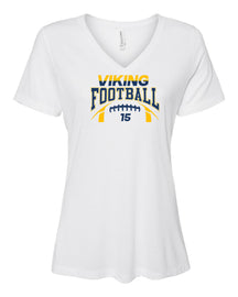 Vinkings Football Design 8 V-neck T-shirt