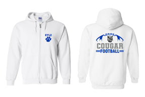 Cougars Football Zip up Sweatshirt Design 16