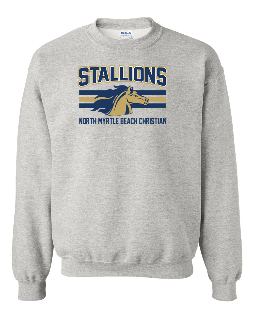 NMB Christian School Non Hooded Sweatshirt Design 1