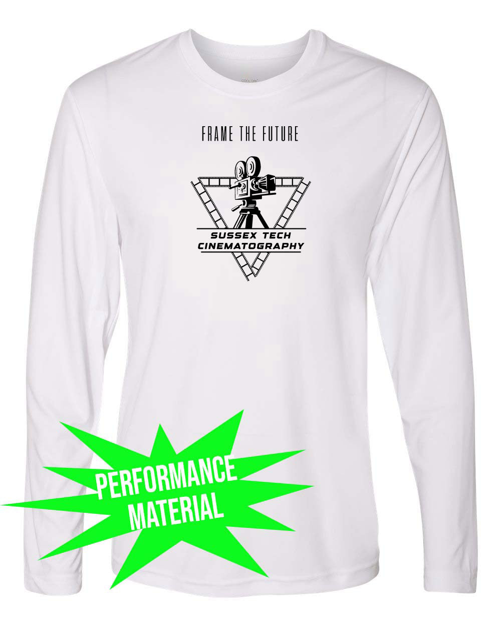 Sussex tech Film Performance Material Long Sleeve Shirt Design 2
