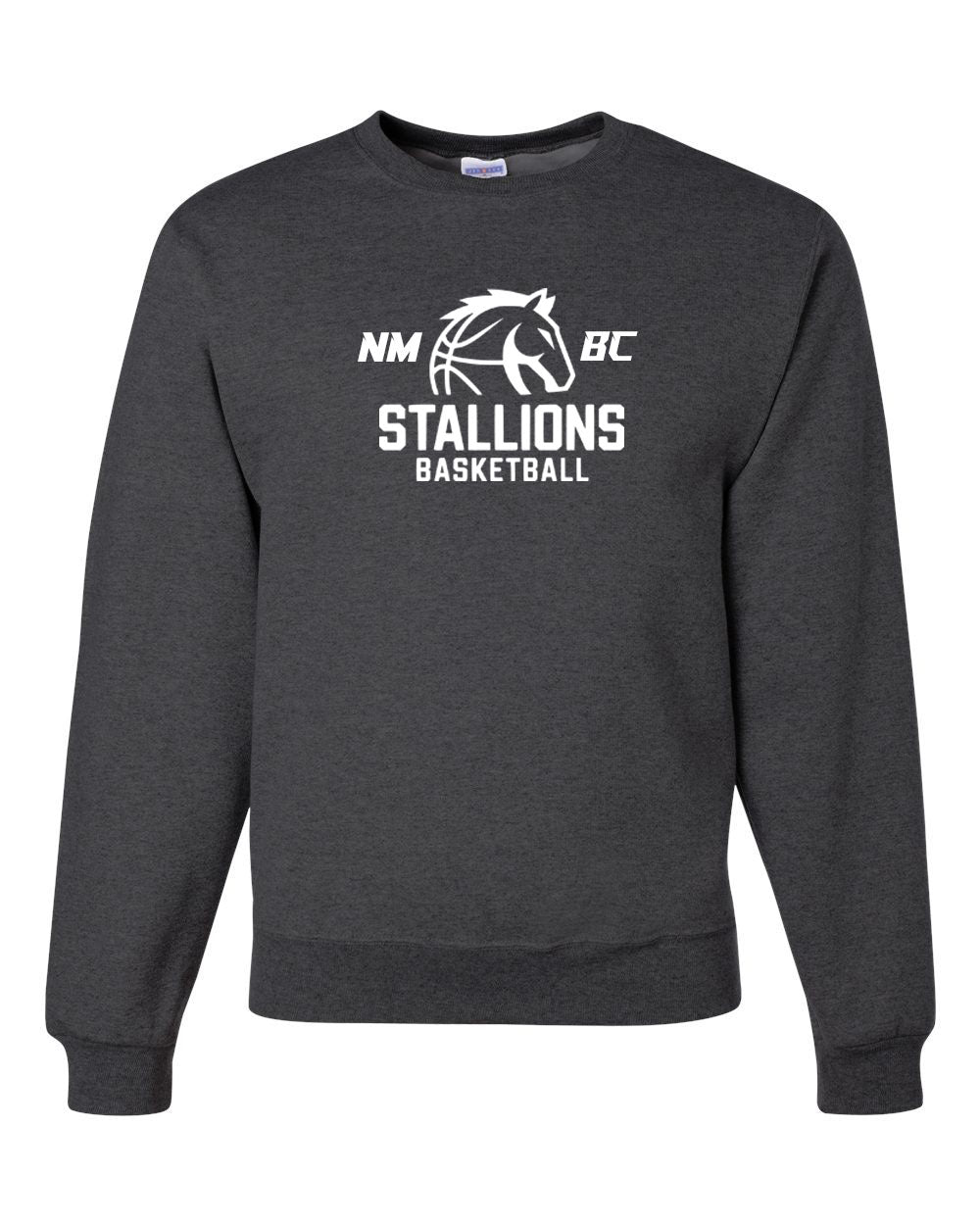 NMB Christian School Basketball Non Hooded Sweatshirt Design 1