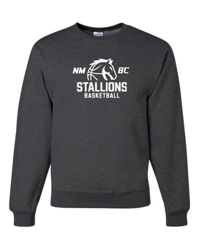 NMB Christian School Basketball Non Hooded Sweatshirt Design 1