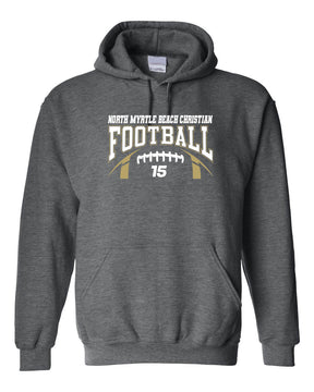 NMB Christian School Football Hooded Sweatshirt Design 2