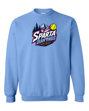 Sparta Diamonds Non Hooded Sweatshirt Design 1