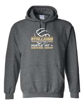 NMB Christian School Volleyball Hooded Sweatshirt Design 1