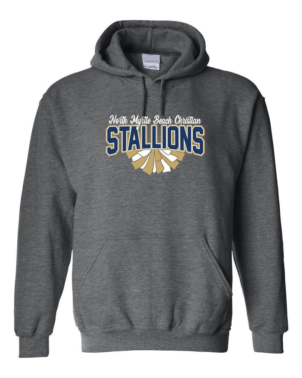 NMB Christian School Cheer Hooded Sweatshirt Design 1