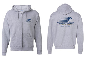 NMB Christian School Cross Country design 1 Zip up Sweatshirt