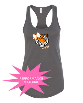 Tigers Cheer Performance Racerback Tank Top Design 5