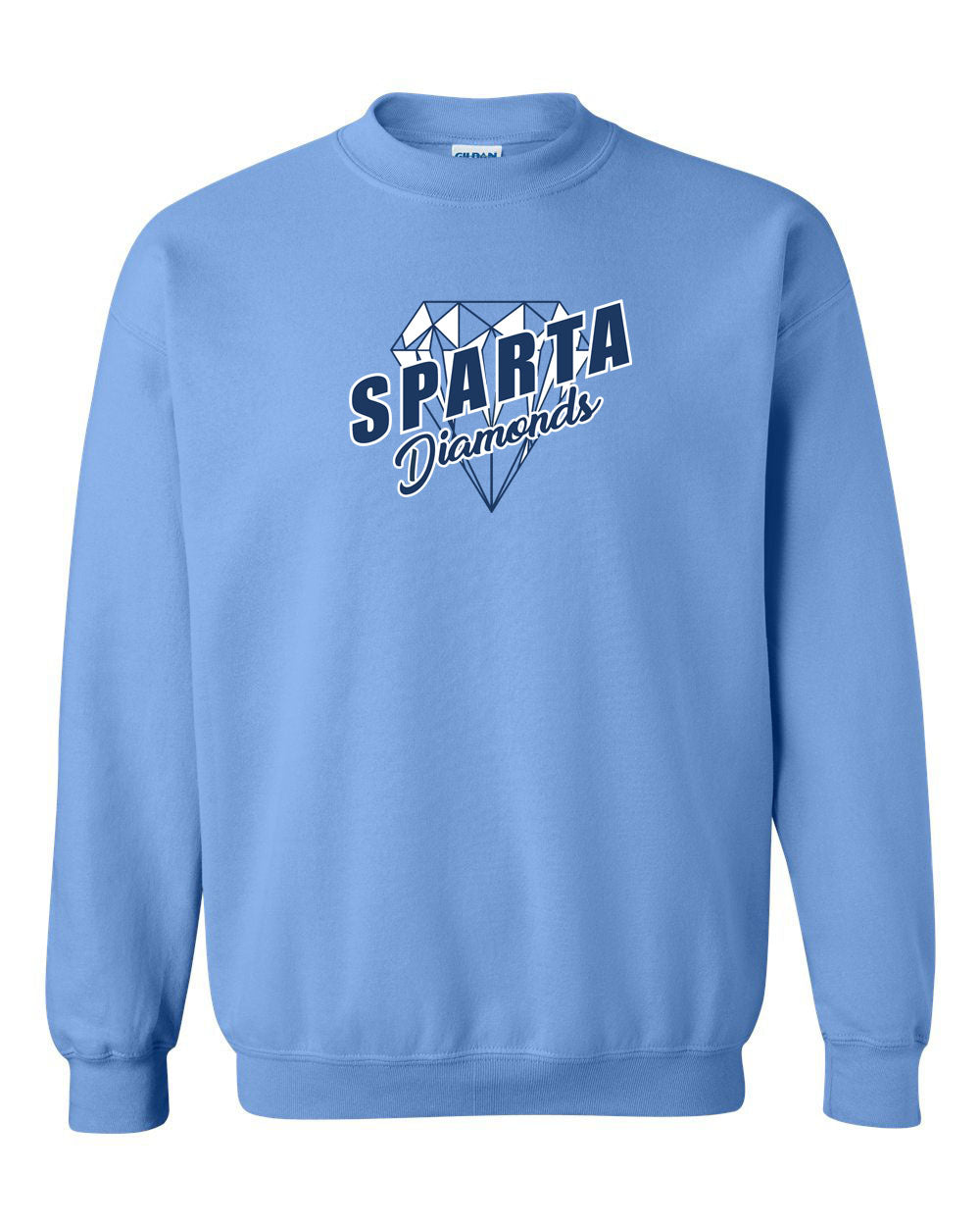 Sparta Diamonds Non Hooded Sweatshirt Design 2