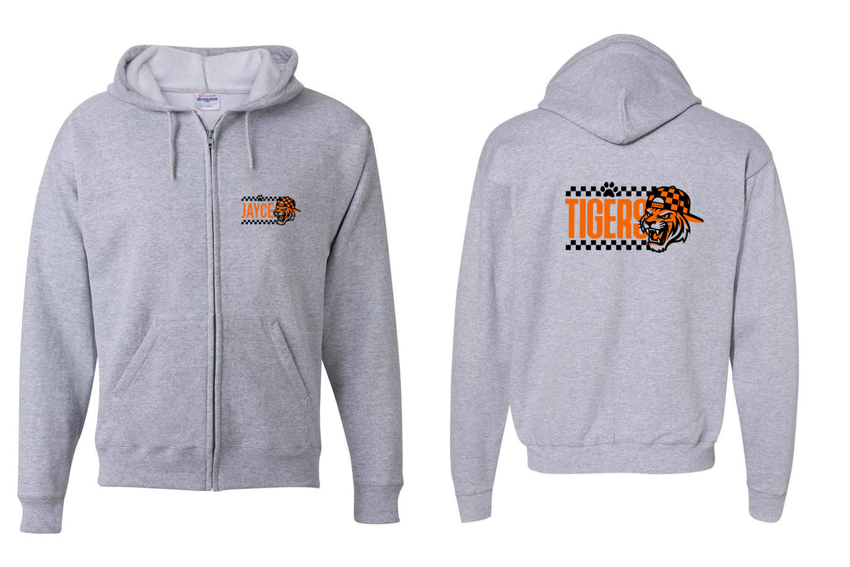 Tigers design 19 Zip up Sweatshirt