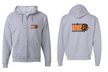 Tigers design 19 Zip up Sweatshirt