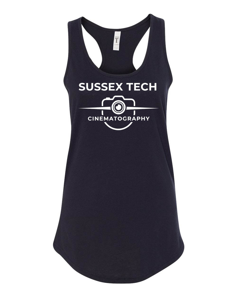 Sussex Tech Film Racerback Tank Top Design 3
