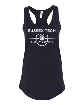 Sussex Tech Film Racerback Tank Top Design 3