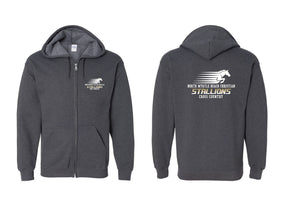 NMB Christian School Cross Country design 1 Zip up Sweatshirt