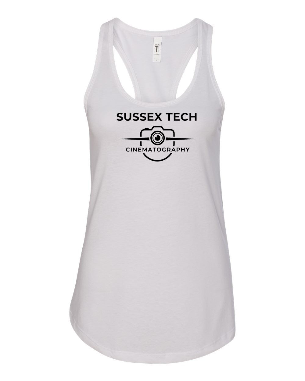 Sussex Tech Film Racerback Tank Top Design 3