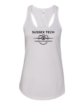 Sussex Tech Film Racerback Tank Top Design 3